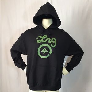 LRG Black Hoodie Large